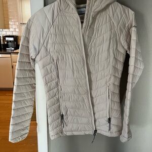 Columbia Women's white Omni Heat coat small